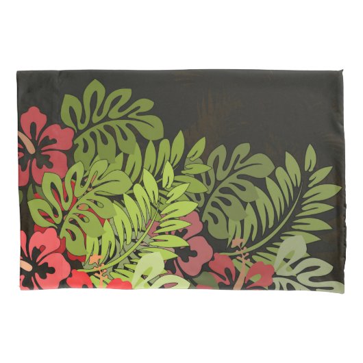 Hawaii Aloha Flower Art Print Kussensloop (Voorkant)