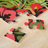 Hawaii Aloha Flower Art Print Legpuzzel (Zijkant)