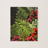 Hawaii Aloha Flower Art Print Legpuzzel (Verticaal)