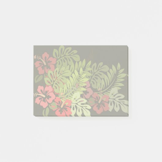 Hawaii Aloha Flower Art Print Post-it® Notes (Voorkant)