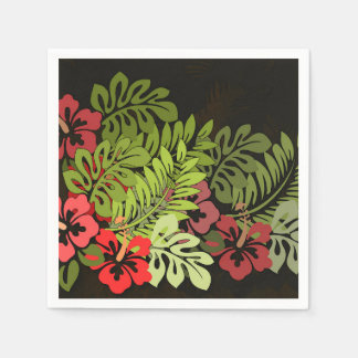 Hawaii Aloha Flower Art Print Servetten