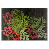 Hawaii Aloha Flower Art Print Snijplank (Voorkant)