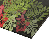 Hawaii Aloha Flower Art Print Snijplank (Hoek)