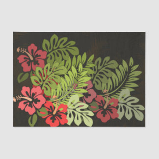 Hawaii Aloha Flower Art Print Tissuepapier