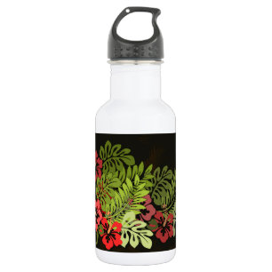 Hawaii Aloha Flower Art Print Waterfles