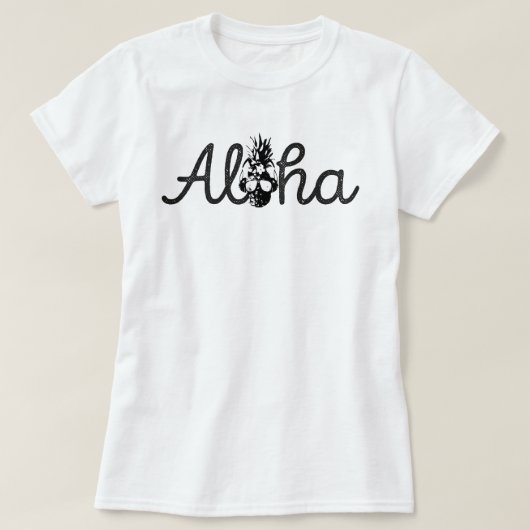 Hawaii Aloha, Funny Aloha T-shirt (Design voorkant)