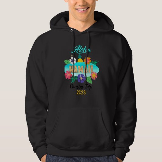 Hawaii Aloha Hawaiian Family Trip 2023_22 Hoodie (Voorkant)