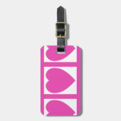 Hawaii Aloha Heart Bagagelabel (Voorkant verticaal)