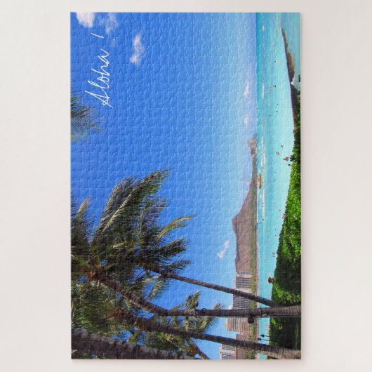 hawaii aloha legpuzzel (Verticaal)
