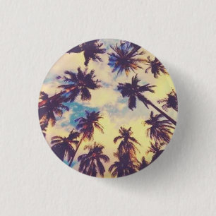 HAWAII ALOHA PALM TREE TROPICAL ART LUGAGE HANDLE RONDE BUTTON 3,2 CM