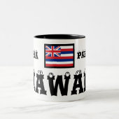 Hawaii Aloha Paradise Two Tone Mok van Janz (Center)