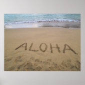 Hawaii Aloha Poster (Voorkant)
