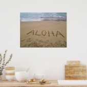 Hawaii Aloha Poster (Keuken)