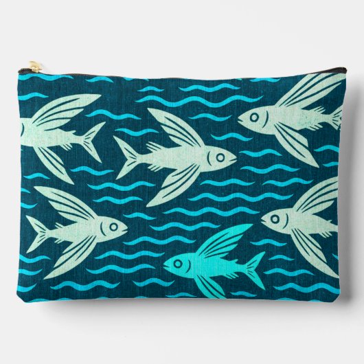 Hawaii aloha print patroon accessoire tasje etui (Voorkant)