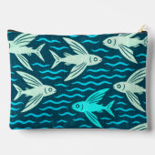 Hawaii aloha print patroon accessoire tasje etui (Achterkant)