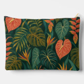Hawaii aloha print patroon accessoire tasje etui (Achterkant)