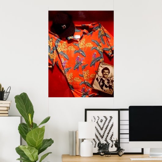 Hawaii Aloha Shirt Tom Poster (Thuiskantoor)