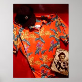 Hawaii Aloha Shirt Tom Poster (Voorkant)