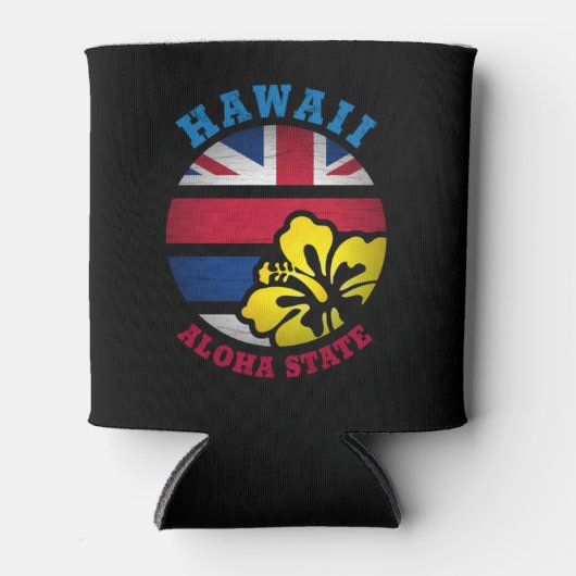 HAWAII ALOHA STATE FLAG BLIKJESKOELER (Voorkant)