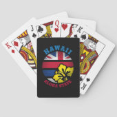 HAWAII ALOHA STATE FLAG POKERKAARTEN (Achterkant)
