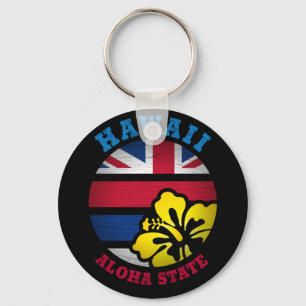 HAWAII ALOHA STATE FLAG SLEUTELHANGER
