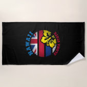 HAWAII ALOHA STATE FLAG STRANDLAKEN (Voorkant)