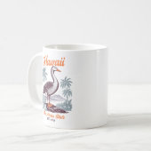 Hawaii Aloha State Goose Graphic Souvenir Koffiemok (Voorkant links)