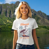 Hawaii Aloha State Goose Graphic  Tri-Blend Shirt