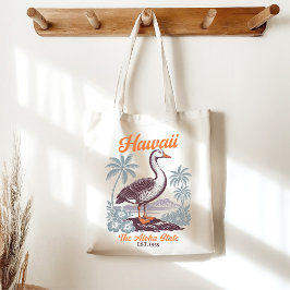 Hawaii Aloha State Tropical Goose Tote Bag