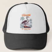 Hawaii Aloha State Tropical Goose Trucker Pet (Voorkant)