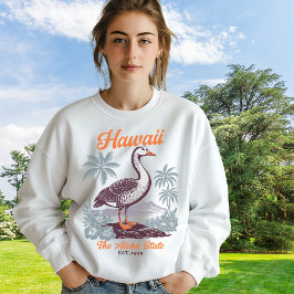 Hawaii Aloha State Tropical Goose Trui