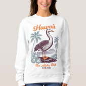 Hawaii Aloha State Tropical Goose Trui (Voorkant)