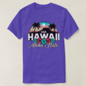 Hawaii Aloha State TShirt 3 (Design voorkant)