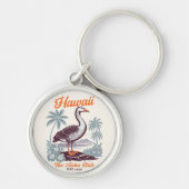 Hawaii Aloha State Vintage Goose Graphic  Sleutelhanger (Voorkant)