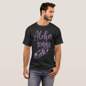 Hawaii Aloha Surfing Hawaiian Party T-shirt (Voorkant volledig)