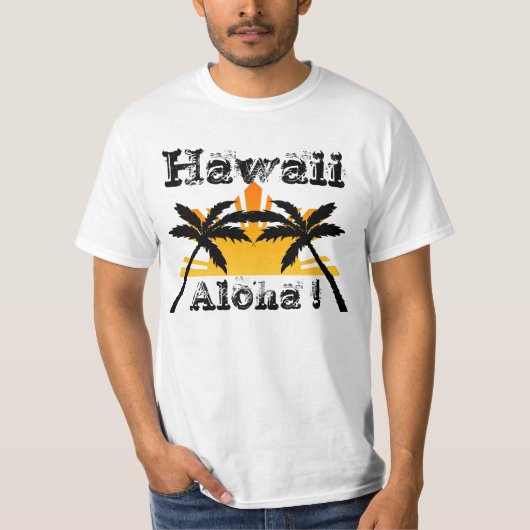Hawaii, Aloha. T-shirt (Voorkant)