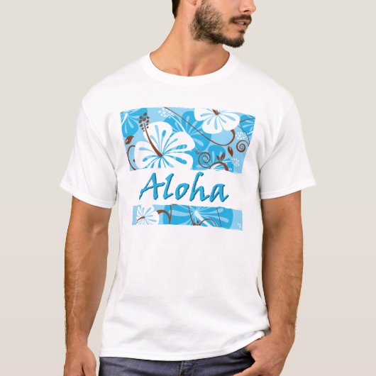Hawaii Aloha T-SHIRT (Voorkant)