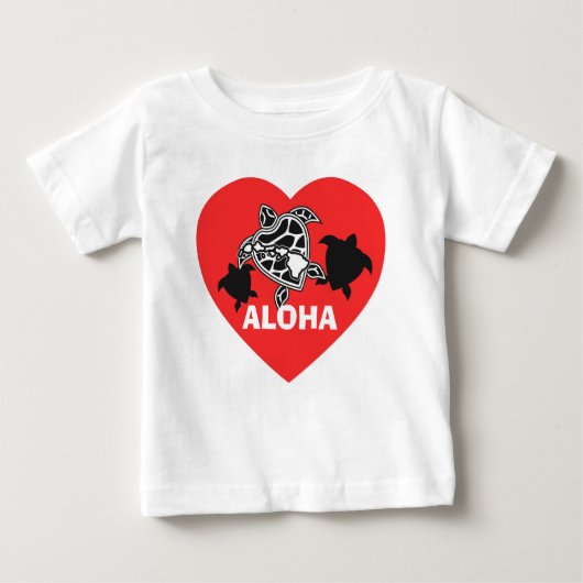 Hawaii Aloha Turtle Shirt (Voorkant)
