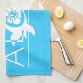 Hawaii - Aloha Turtle Theedoek (Quarter Fold)