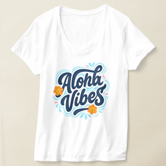 Hawaii Aloha Vibes Hawaiian Island T-shirt (Laagn)