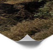 Hawaii - avontuur van groen zand-strand poster (Hoek)