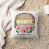 Hawaii Bachelorette Party I'm Getting Maui'd Kussen (Deken)