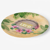 Hawaii Bachelorette Party Papieren Bordje (Gekanteld)