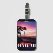 Hawaii Bagagelabel (Voorkant (verticaal))