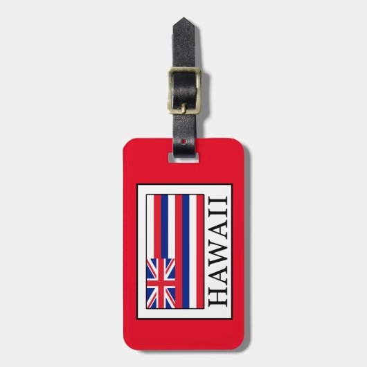 Hawaii Bagagelabel (Voorkant verticaal)
