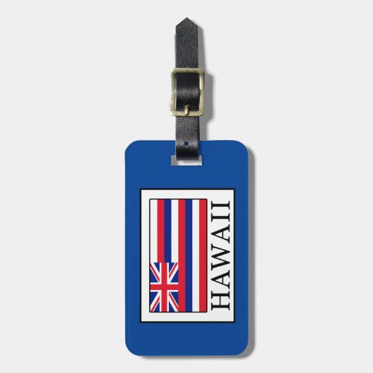 Hawaii Bagagelabel (Voorkant verticaal)