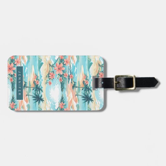 Hawaii Bagagelabels (Voorkant horizontaal)