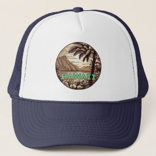 Hawaii Baseball Hat Trucker Pet