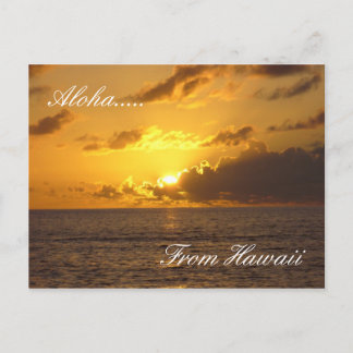 Hawaii Beach 2, Aloha...... uit Hawaï Briefkaart