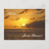Hawaii Beach 2, Aloha...... uit Hawaï Briefkaart (Voorkant)